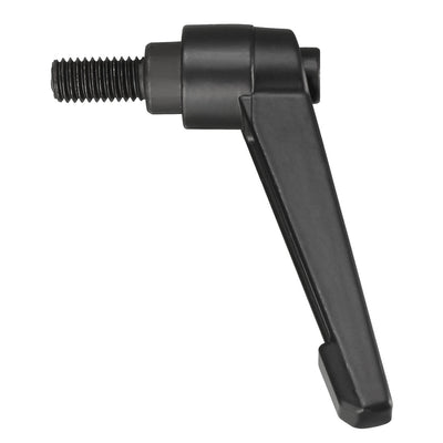 Harfington Uxcell M10 x 25mm Thread Push Button Ratchet Level Adjustable Handle Male Stud