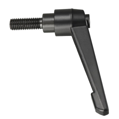 Harfington Uxcell M10 x 25mm Thread Push Button Ratchet Level Adjustable Handle Male Stud