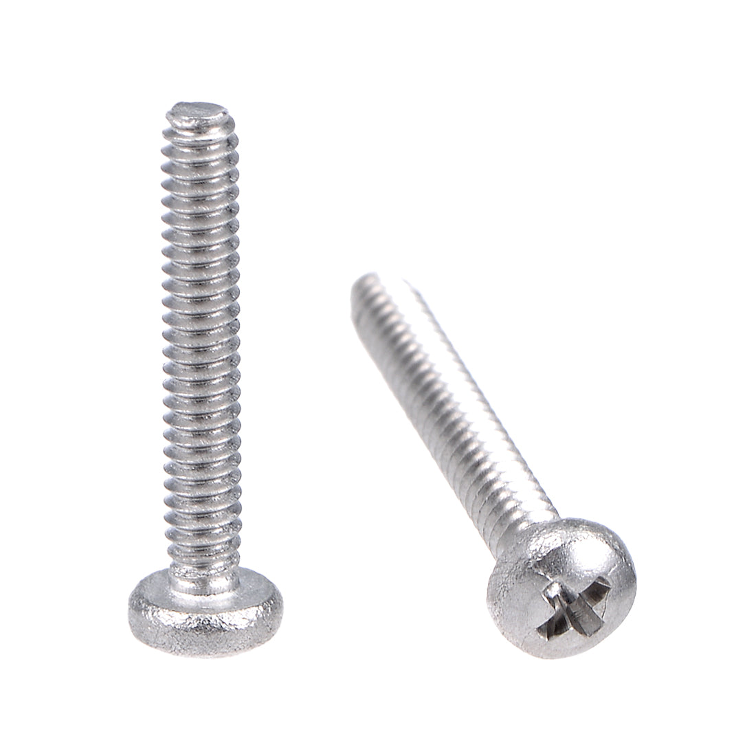 uxcell Uxcell Machine Screws Pan Phillips Cross Head Screw 304 Stainless Steel Fasteners Bolts 50pcs