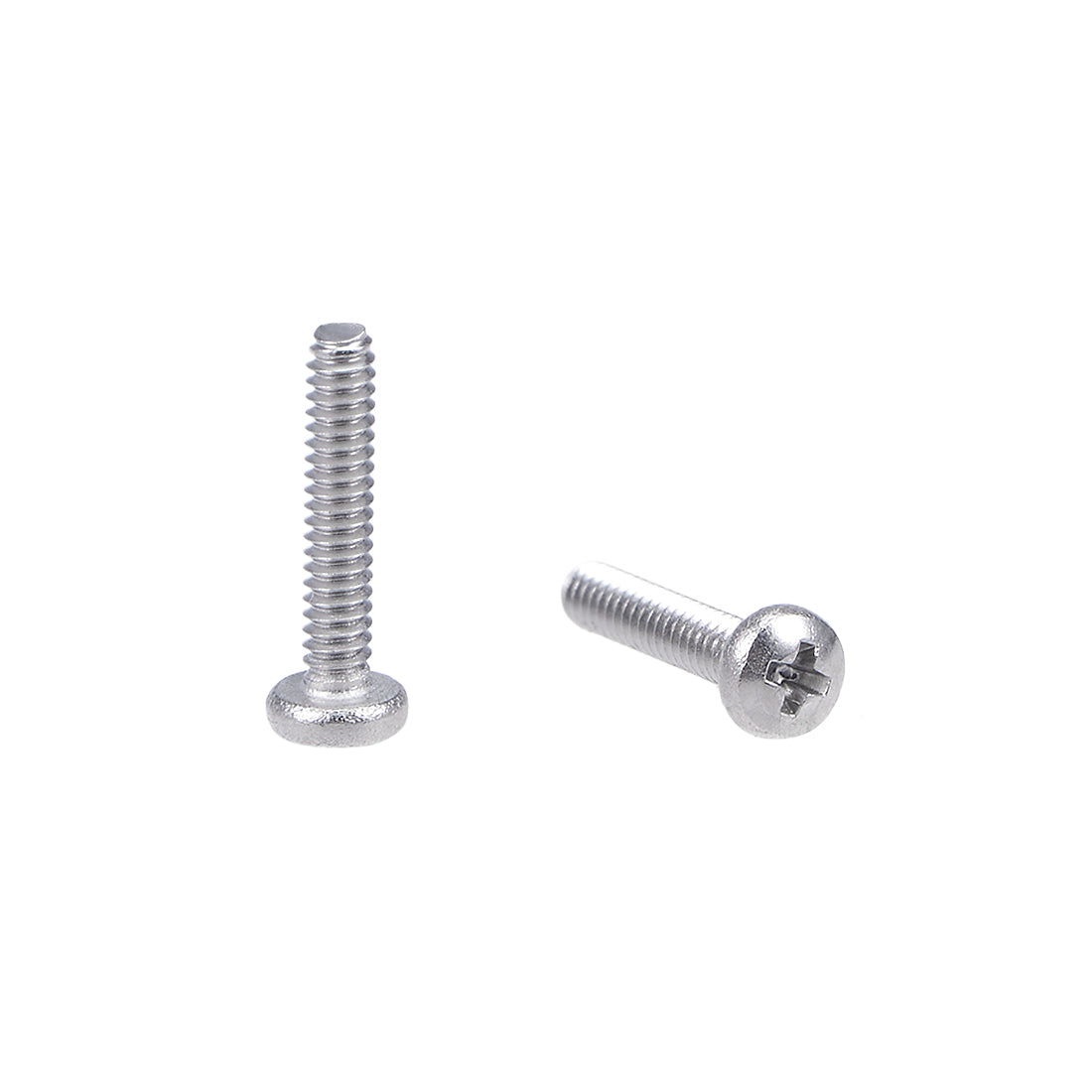 uxcell Uxcell Machine Screws Pan Phillips Cross Head Screw 304 Stainless Steel Fasteners Bolts 50pcs