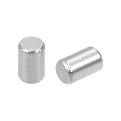 Harfington Uxcell 20Pcs  Dowel Pin 304 Stainless Steel Shelf Support Pin Fasten Elements Silver Tone