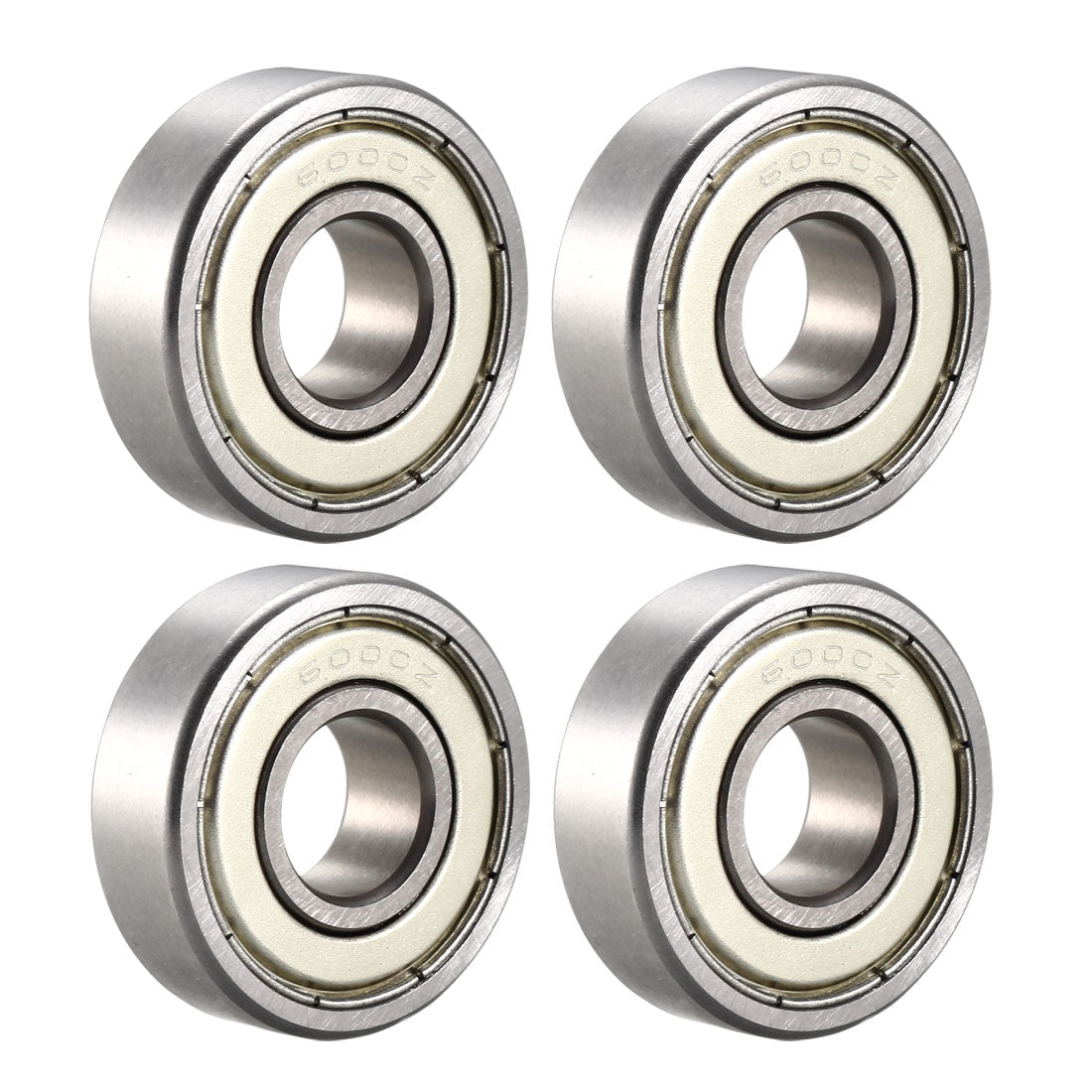 uxcell Uxcell Deep Groove Ball Bearing Metric Double Shielded Chrome Steel ABEC1 Z1