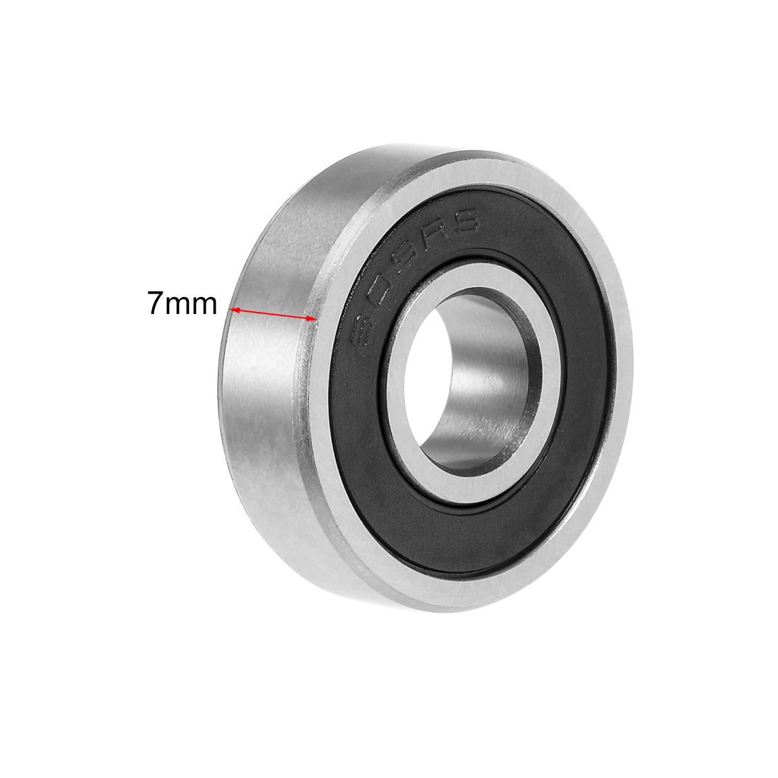 uxcell Uxcell Deep Groove Ball Bearings Metric Double Sealed Chrome Steel Rollers