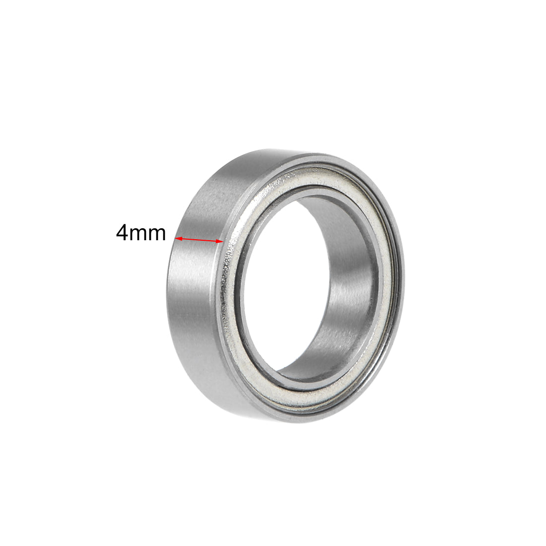 uxcell Uxcell Deep Groove Ball Bearings Thin Section Double Shield Chrome Steel