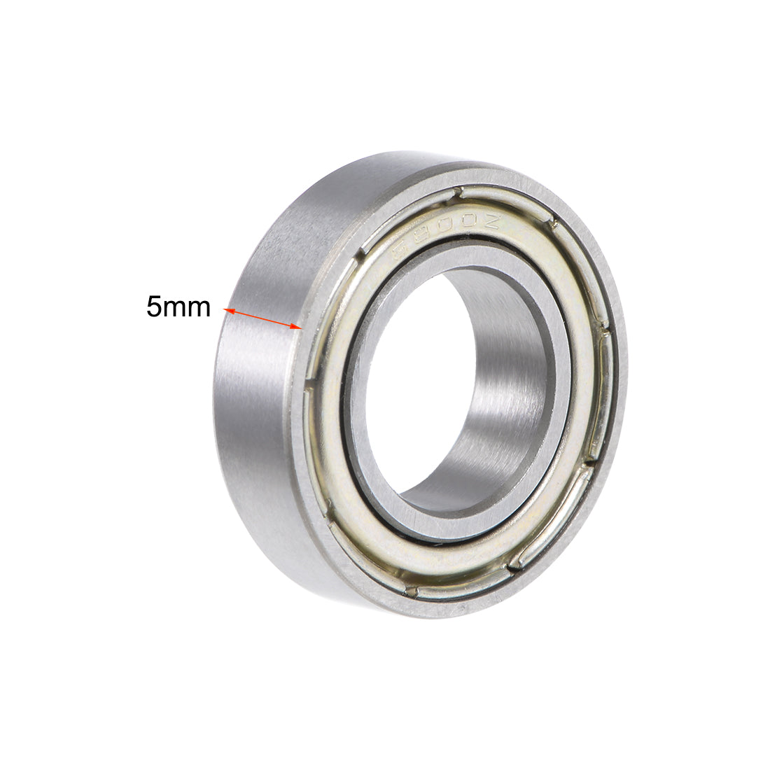 uxcell Uxcell Deep Groove Ball Bearings Thin Section Double Shield Chrome Steel