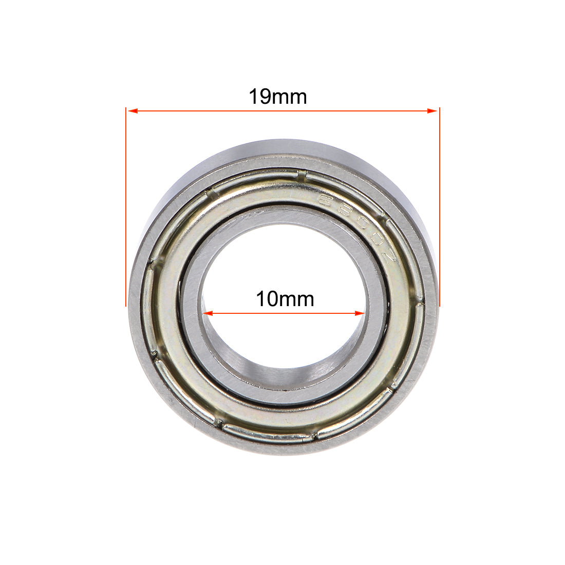 uxcell Uxcell Deep Groove Ball Bearings Thin Section Double Shield Chrome Steel