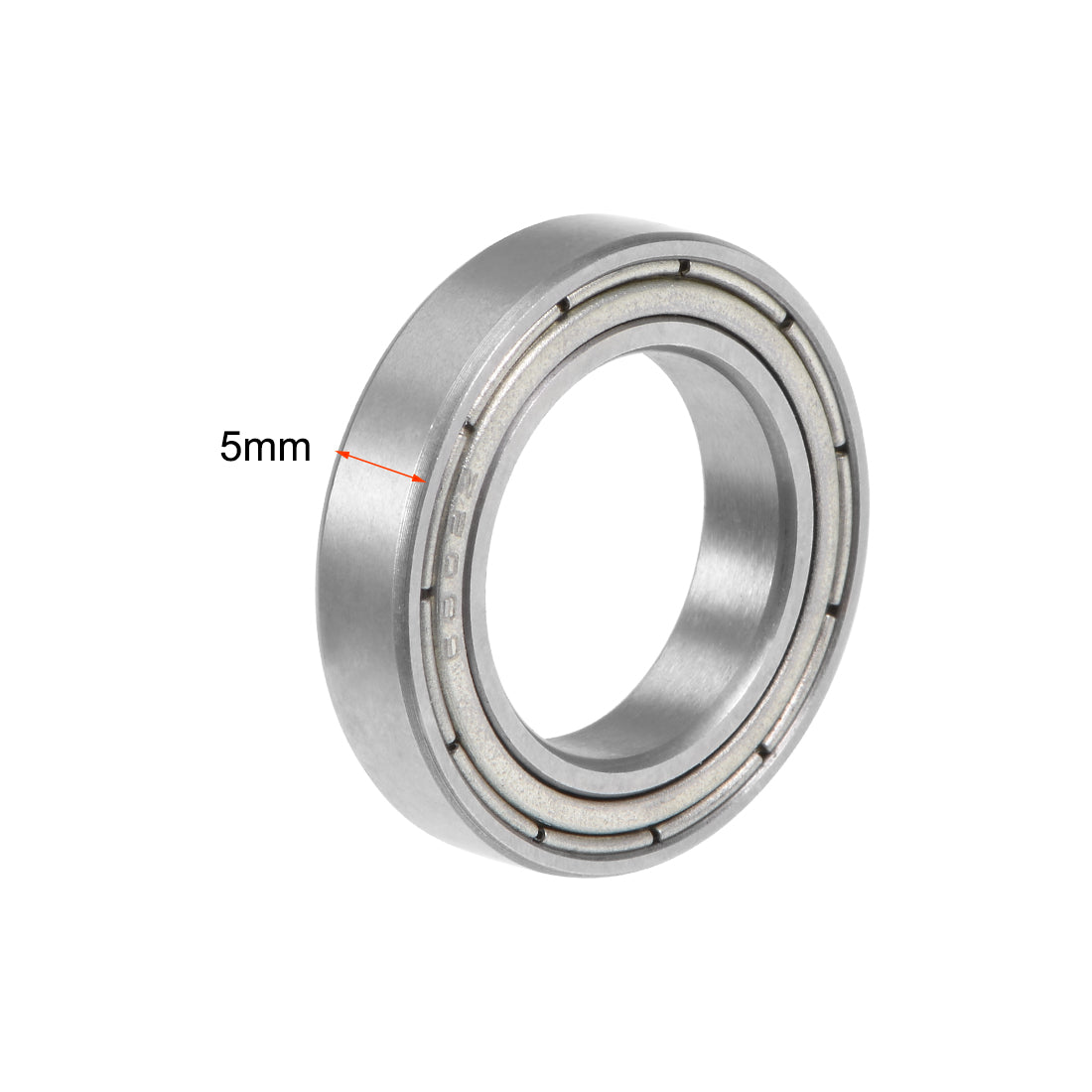 uxcell Uxcell Deep Groove Ball Bearings Thin Section Double Shield Chrome Steel