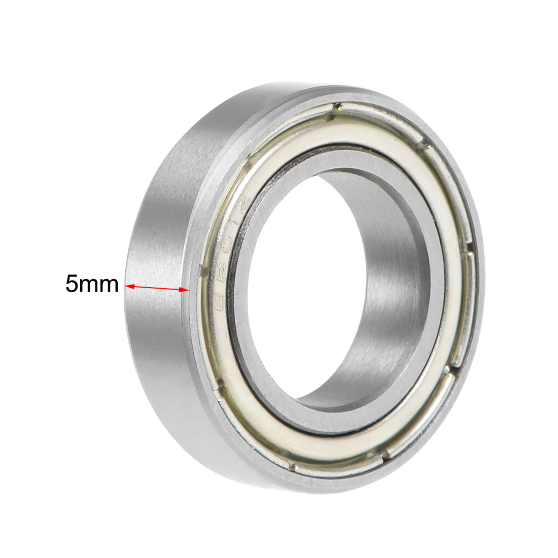 uxcell Uxcell Deep Groove Ball Bearings Thin Section Double Shield Chrome Steel