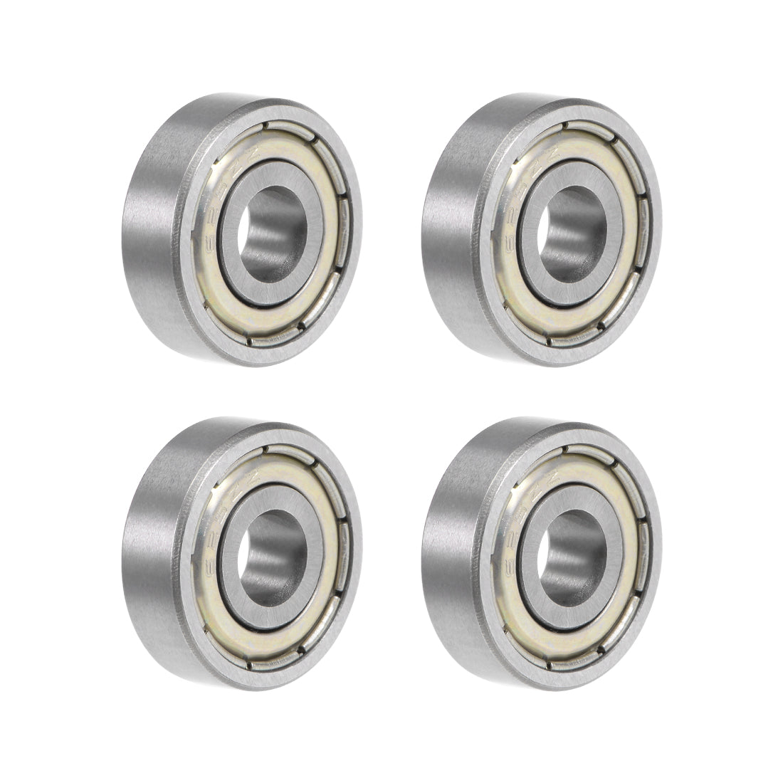 uxcell Uxcell Deep Groove Ball Bearing Metric Double Shielded Chrome Steel ABEC1 Z1