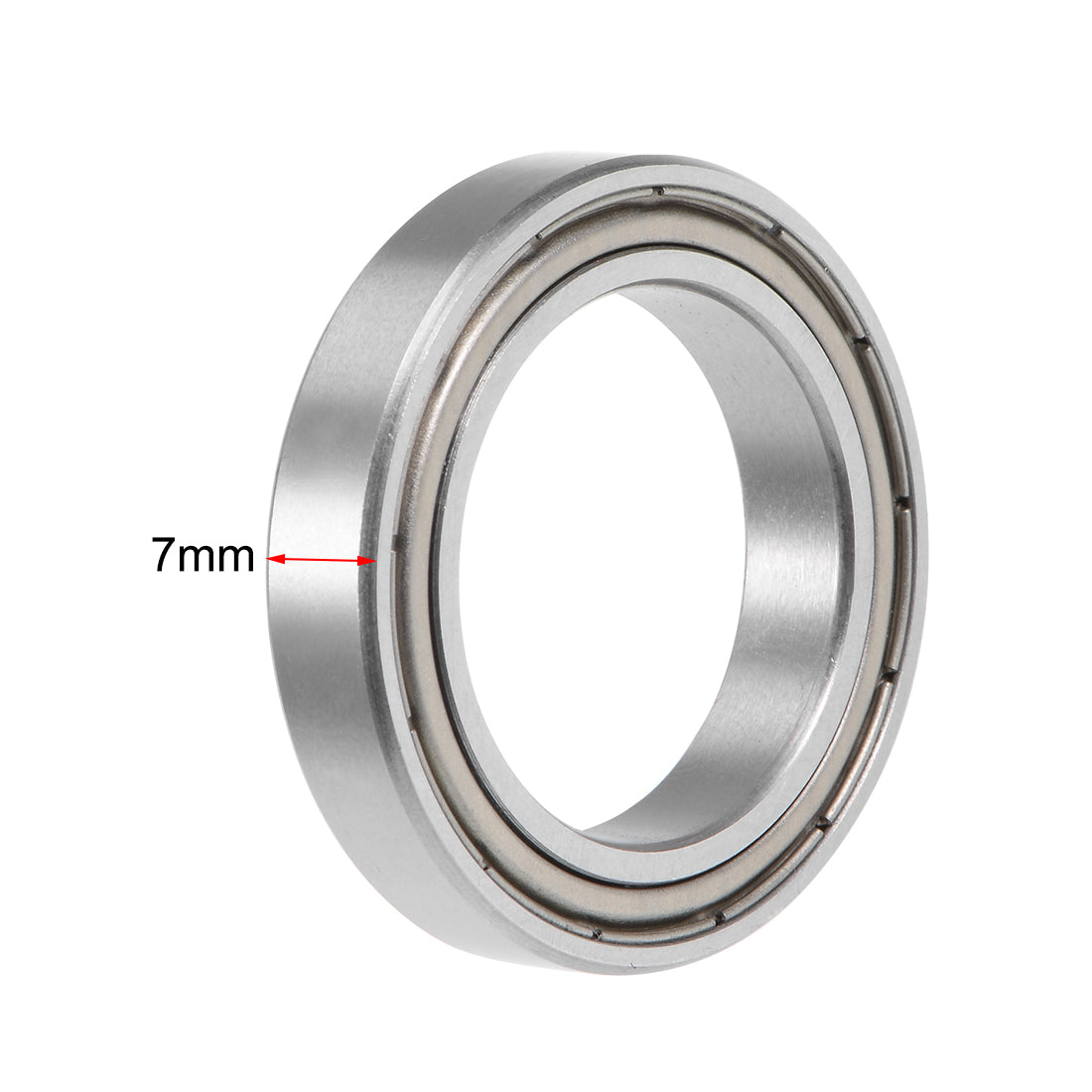 uxcell Uxcell 6805ZZ Deep Groove Ball Bearing 25x37x7mm Double Shielded Chrome Steel Bearings