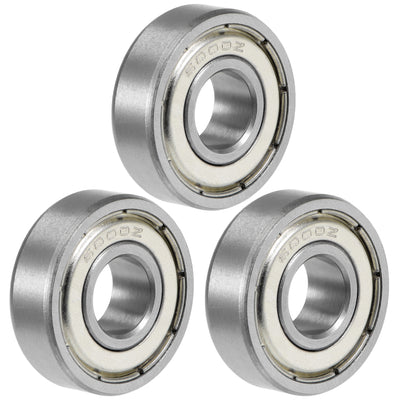 Harfington Uxcell Deep Groove Ball Bearings Metric Double Shielded Chrome Steel P0 Z1 Level