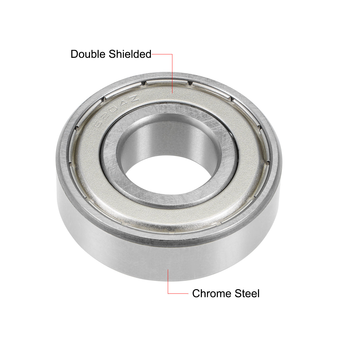 uxcell Uxcell Deep Groove Ball Bearing Double Shielded Chrome Metric Bearings P0 Z1