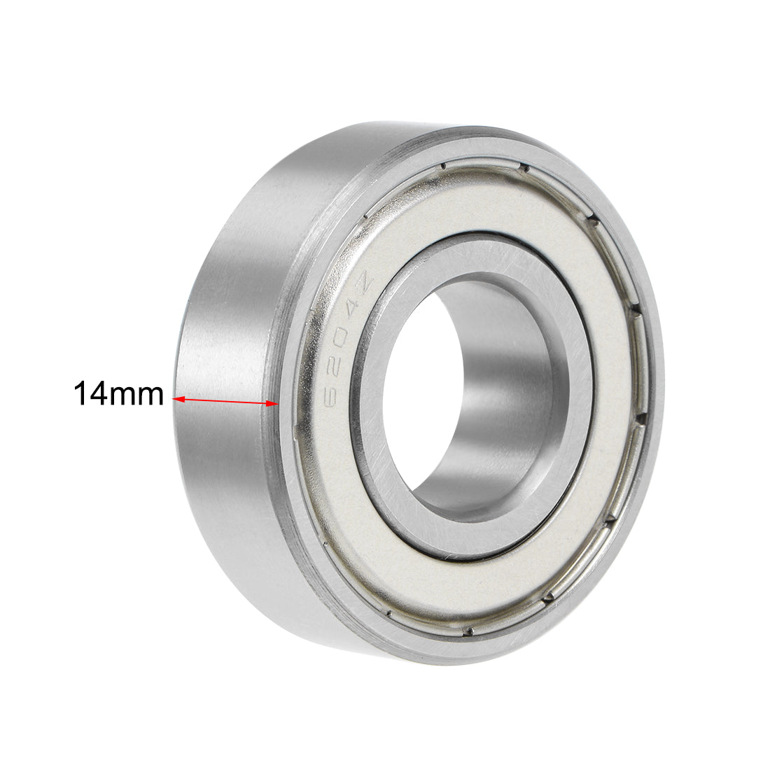 uxcell Uxcell Deep Groove Ball Bearing Double Shielded Chrome Metric Bearings P0 Z1