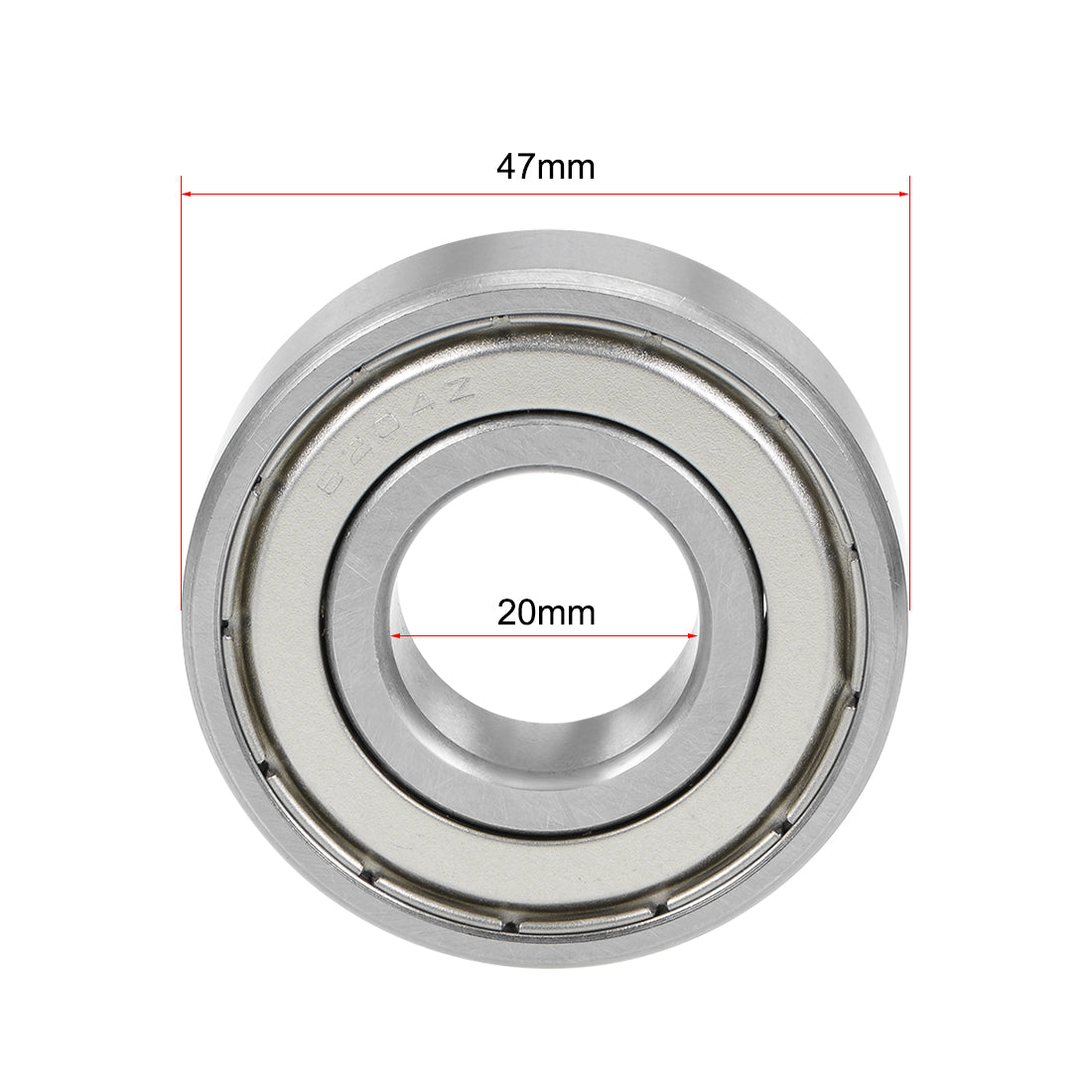 uxcell Uxcell Deep Groove Ball Bearing Double Shielded Chrome Metric Bearings P0 Z1