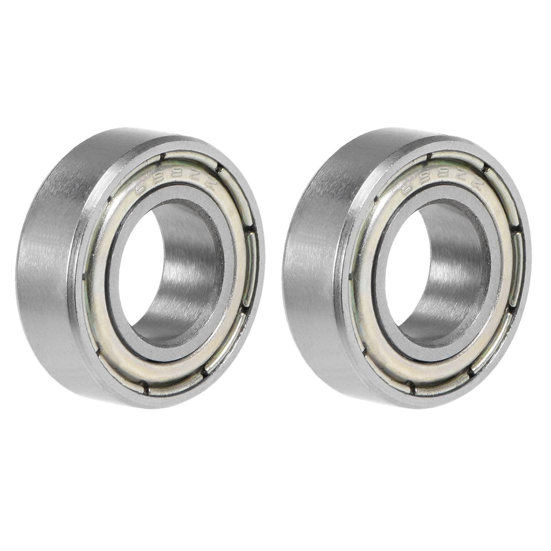 uxcell Uxcell Deep Groove Ball Bearing Metric Double Shielded Chrome Steel ABEC1 Z1 Level