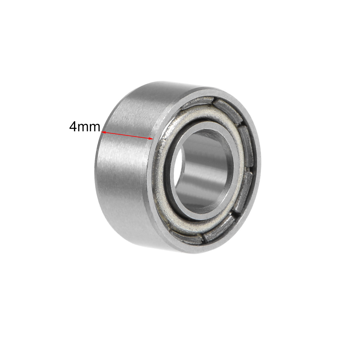 uxcell Uxcell Deep Groove Ball Bearings Metric Double Shielded Chrome Steel ABEC1 Z1 Level