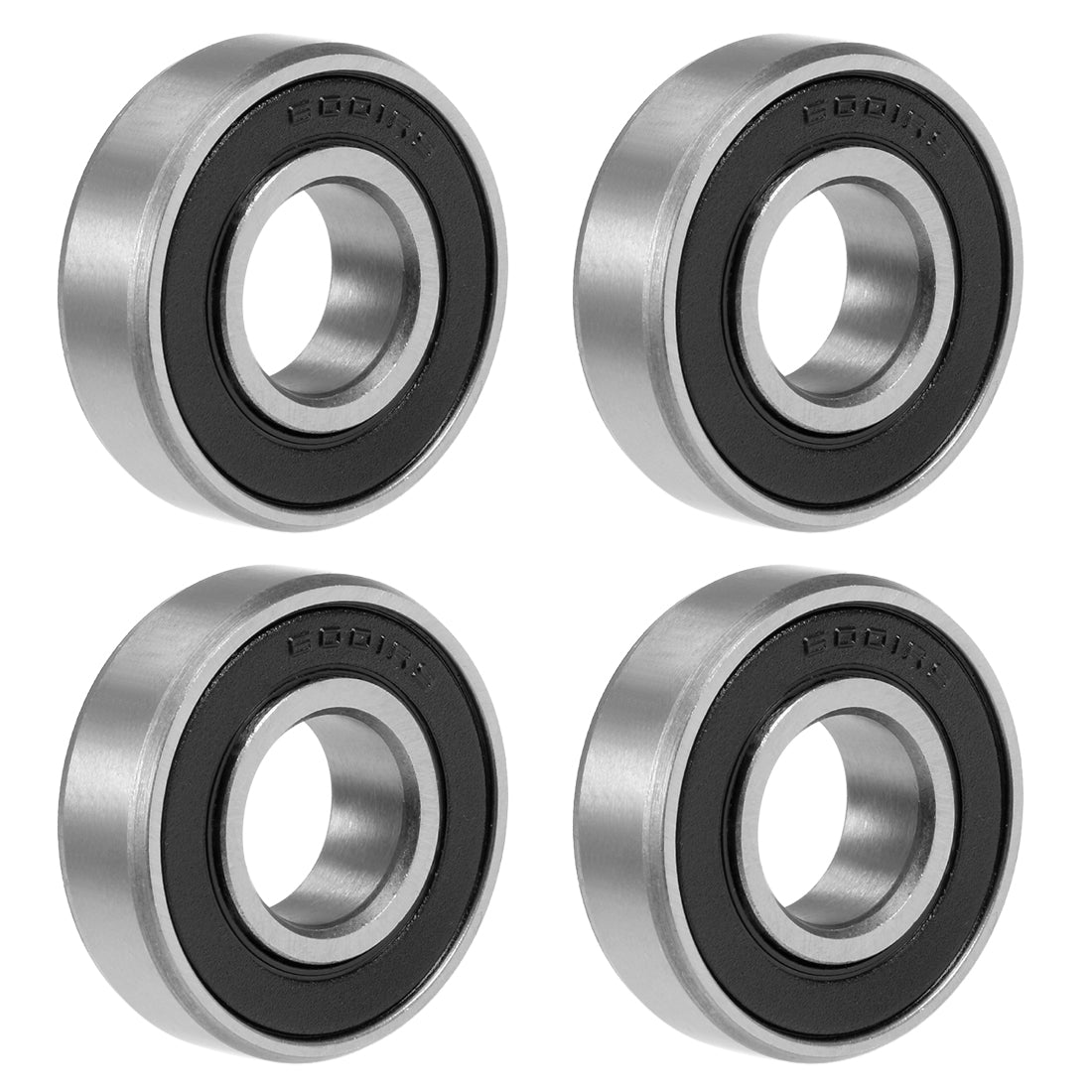 uxcell Uxcell Deep Groove Ball Bearings Metric Double Sealed Chrome Steel Z1