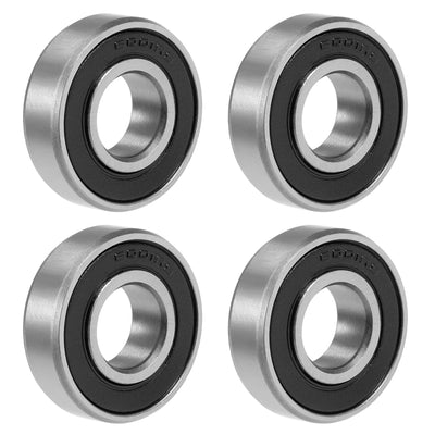 Harfington Uxcell Deep Groove Ball Bearings Metric Double Sealed Chrome Steel Z1