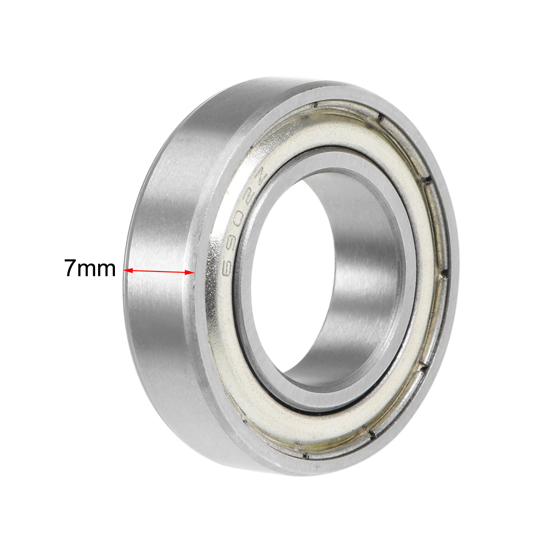 uxcell Uxcell Deep Groove Ball Bearing Double Shielded Chrome Metric Bearings P0 Z1