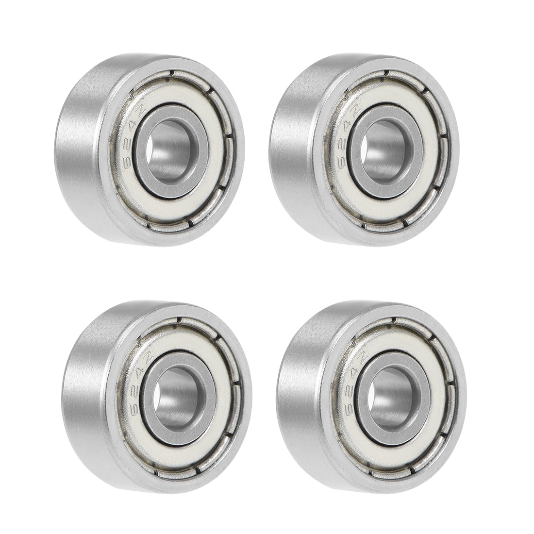 uxcell Uxcell Deep Groove Ball Bearing Metric Double Shielded Chrome Steel ABEC1 Z1