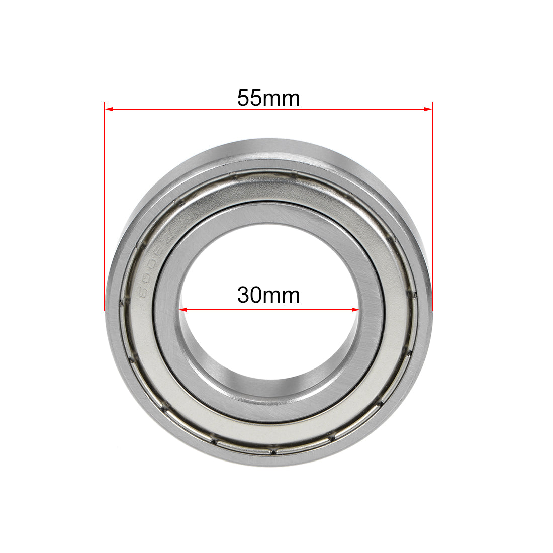 uxcell Uxcell Deep Groove Ball Bearing Double Shielded Chrome Metric Bearings P0 Z1