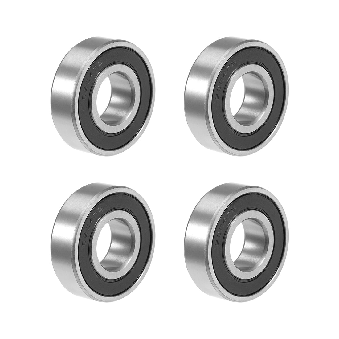 uxcell Uxcell Deep Groove Ball Bearings Metric Double Sealed Chrome Steel Z1