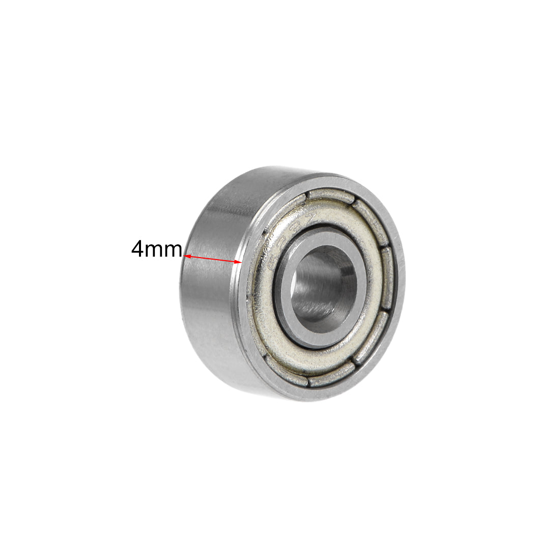 uxcell Uxcell Deep Groove Ball Bearing Metric Double Shielded Chrome Steel ABEC1 Z1