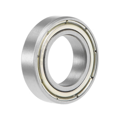 Harfington Uxcell Deep Groove Ball Bearings Thin Section Double Shielded Chrome Steel