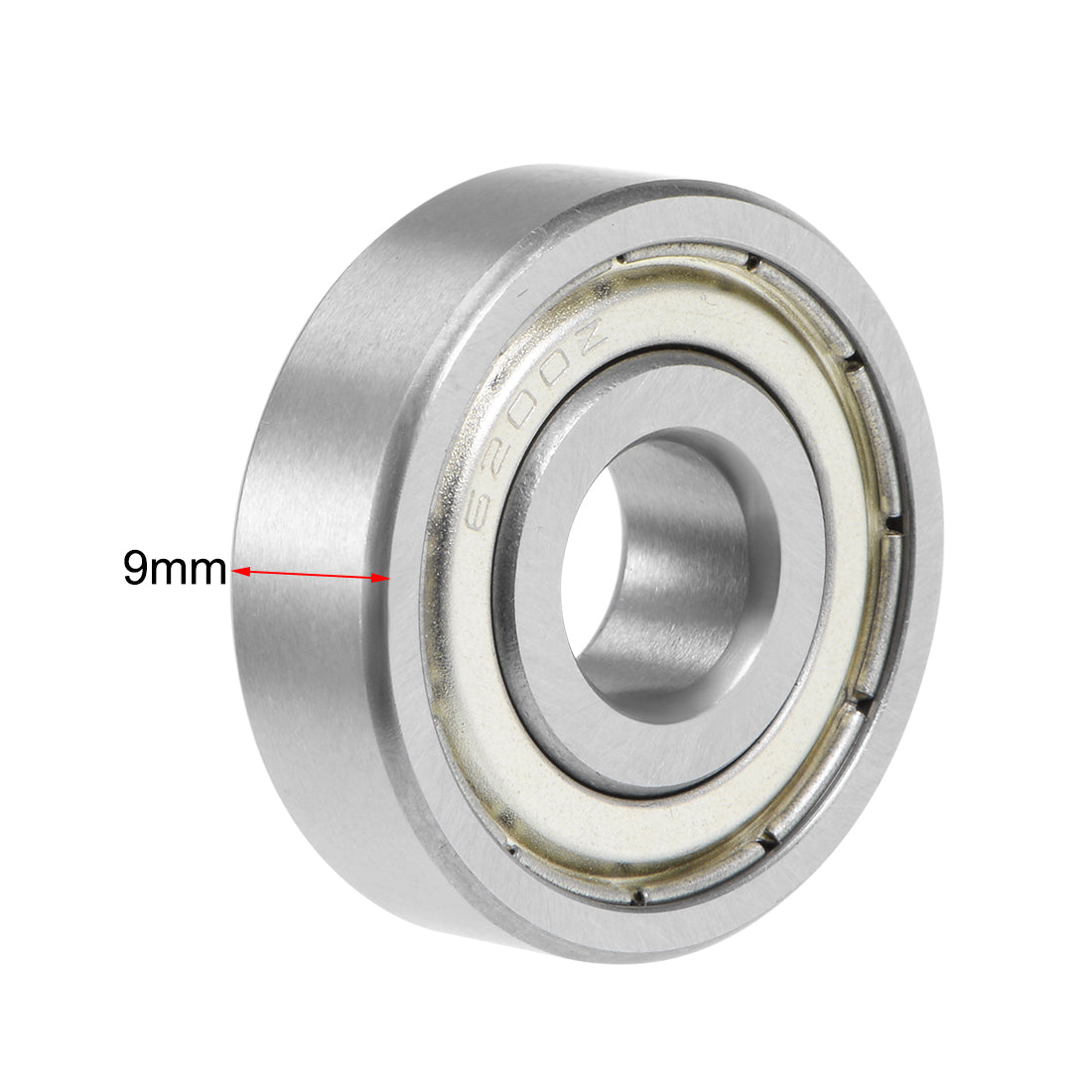 uxcell Uxcell Deep Groove Ball Bearings Metric Double Shielded Chrome Steel P0 Z1 Level