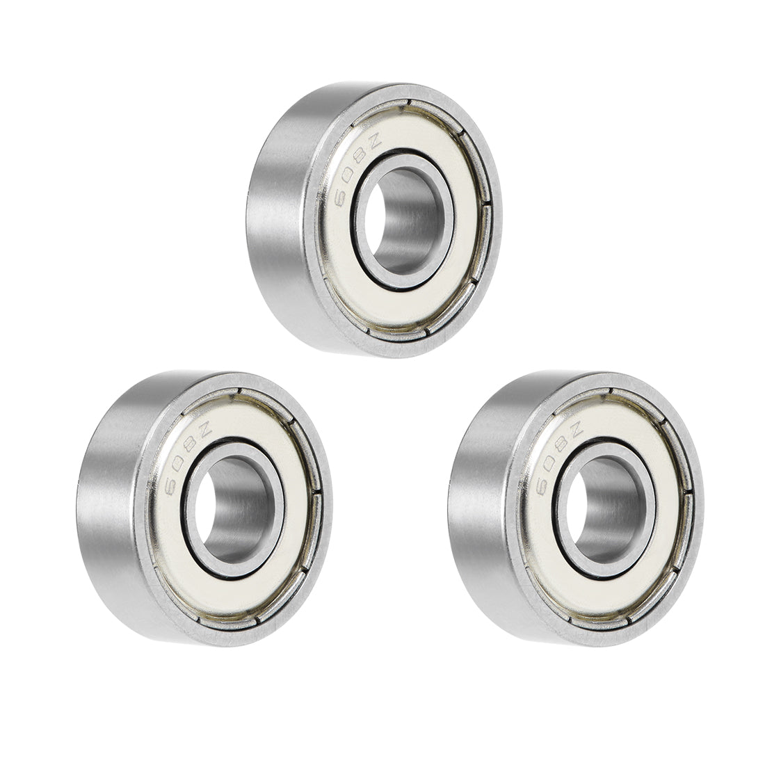 uxcell Uxcell Deep Groove Ball Bearings Metric Double Shielded Chrome Steel P0 Z1 Level