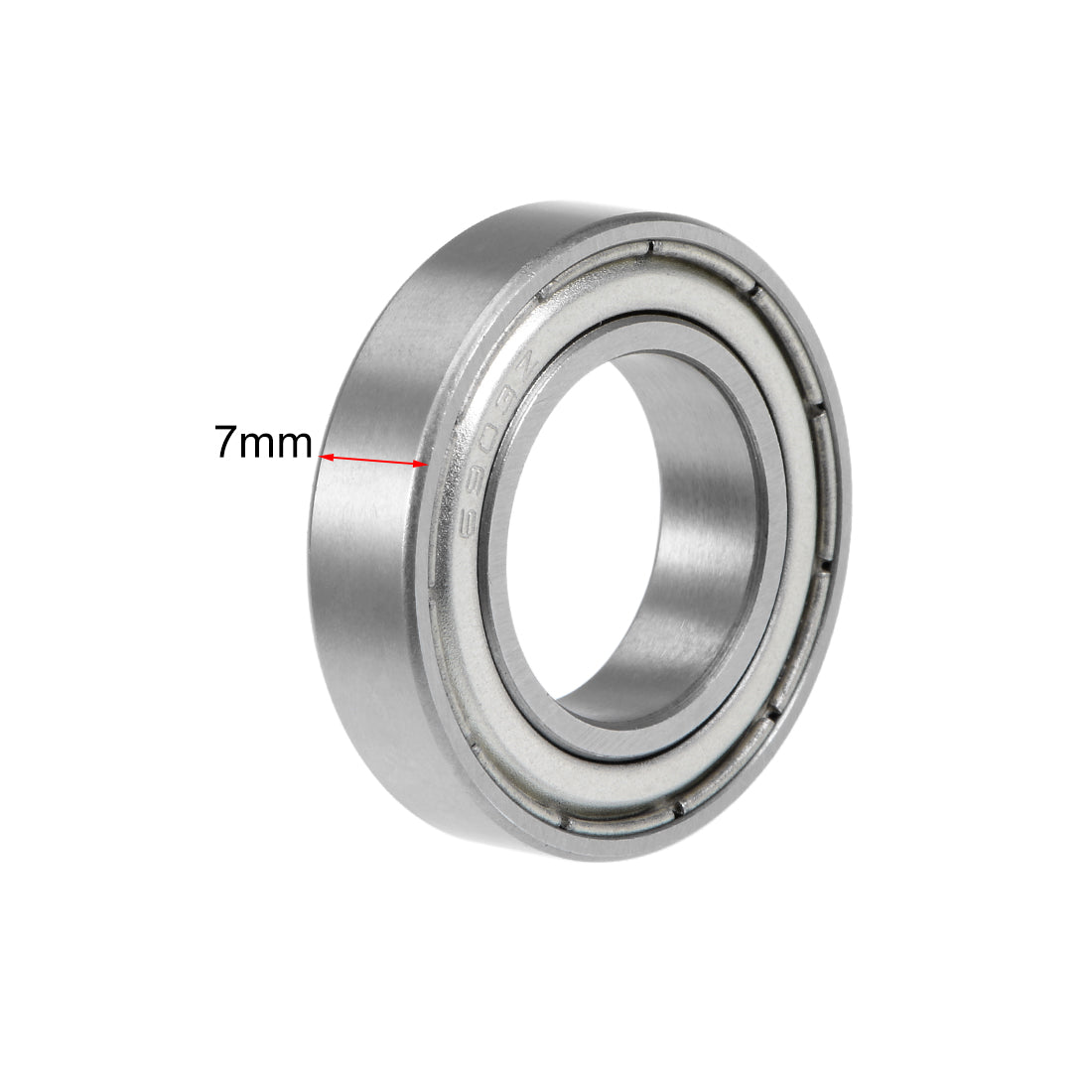 uxcell Uxcell Deep Groove Ball Bearings Metric Double Shielded Chrome Steel ABEC1 Z1 Level