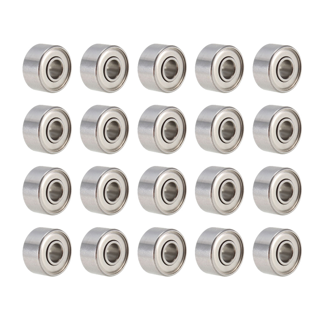 uxcell Uxcell Deep Groove Ball Bearing Metric Double Shielded Chrome Steel P0 Z1