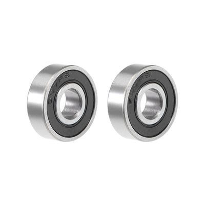 Harfington Uxcell Deep Groove Ball Bearings Metric Double Sealed Chrome Steel Rollers