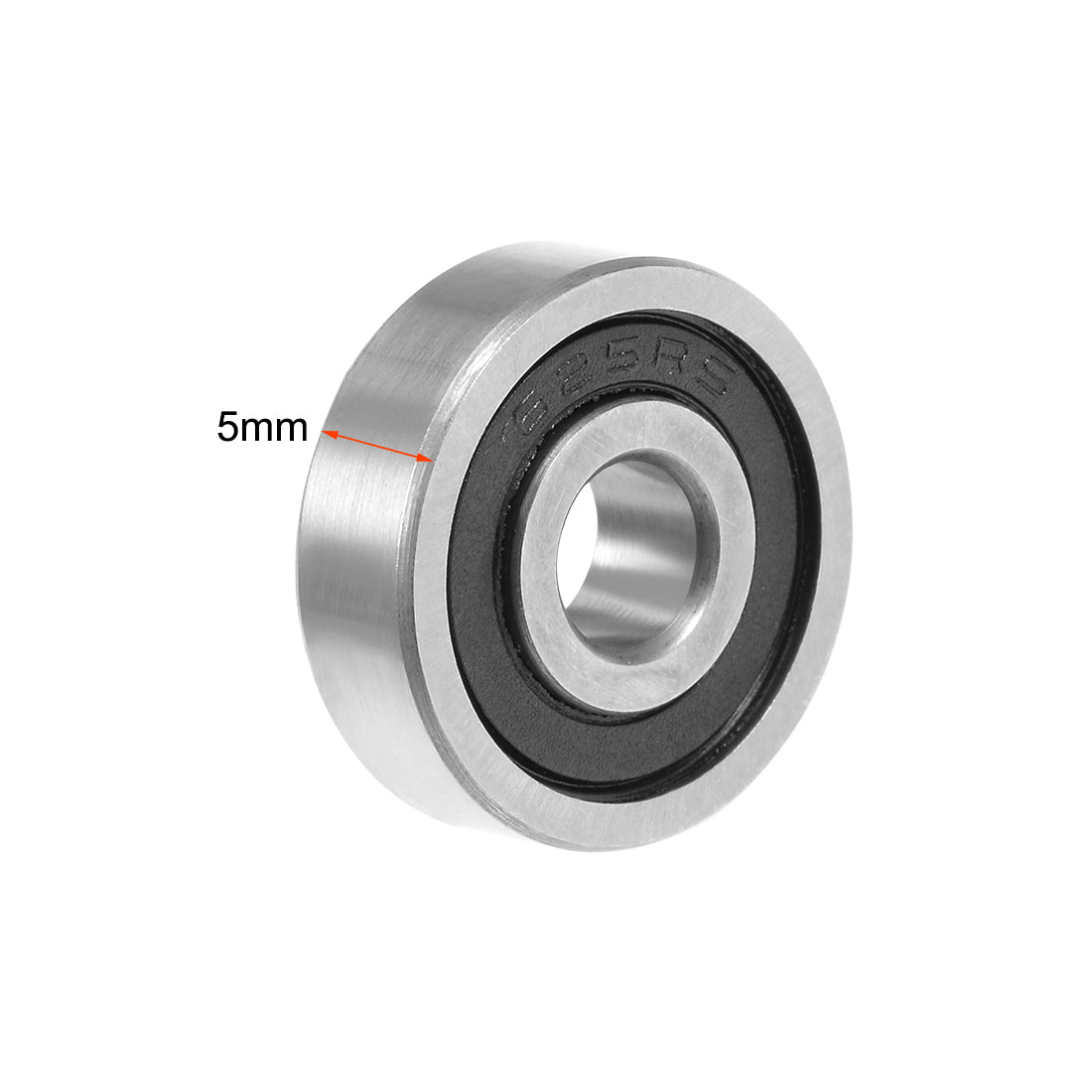 uxcell Uxcell Deep Groove Ball Bearings Metric Double Sealed Chrome Steel Rollers