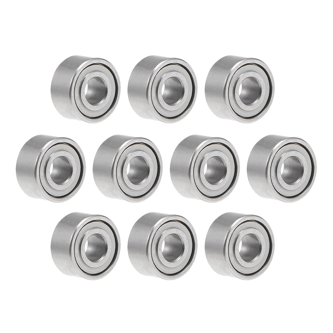 uxcell Uxcell Deep Groove Ball Bearings Metric Double Shielded Chrome Steel Roller ABEC1 Z1