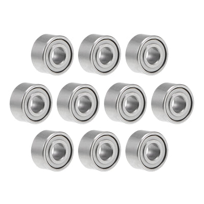 Harfington Uxcell Deep Groove Ball Bearings Metric Double Shielded Chrome Steel Roller ABEC1 Z1