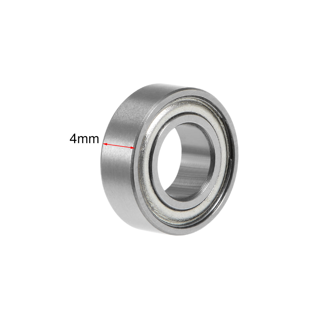 uxcell Uxcell Deep Groove Ball Bearings Metric Double Shielded Chrome Steel P0 Z1 Bearings