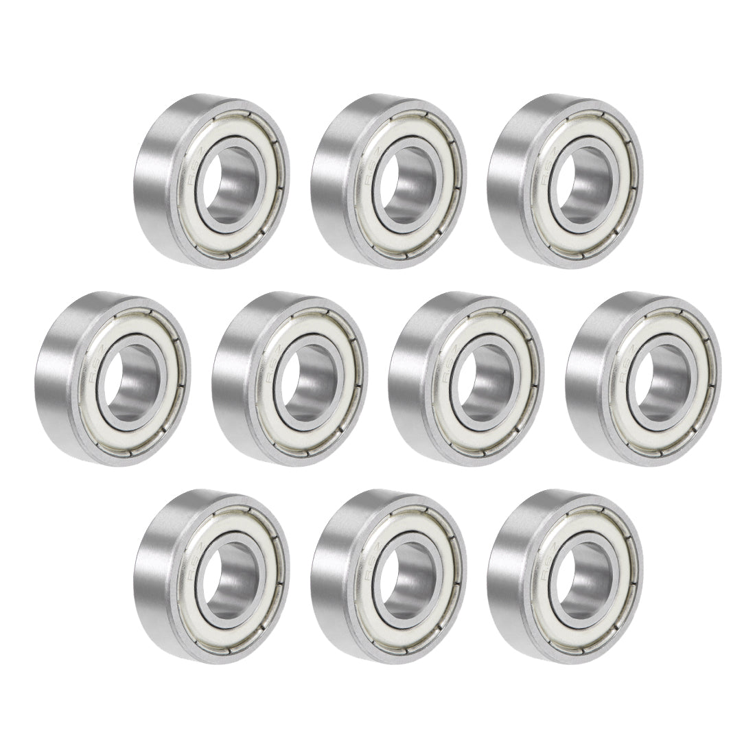 uxcell Uxcell Deep Groove Ball Bearings Inch Double Shielded Chrome Steel ABEC1