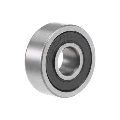 Harfington Uxcell Deep Groove Ball Bearings Single Sealed Chrome Steel