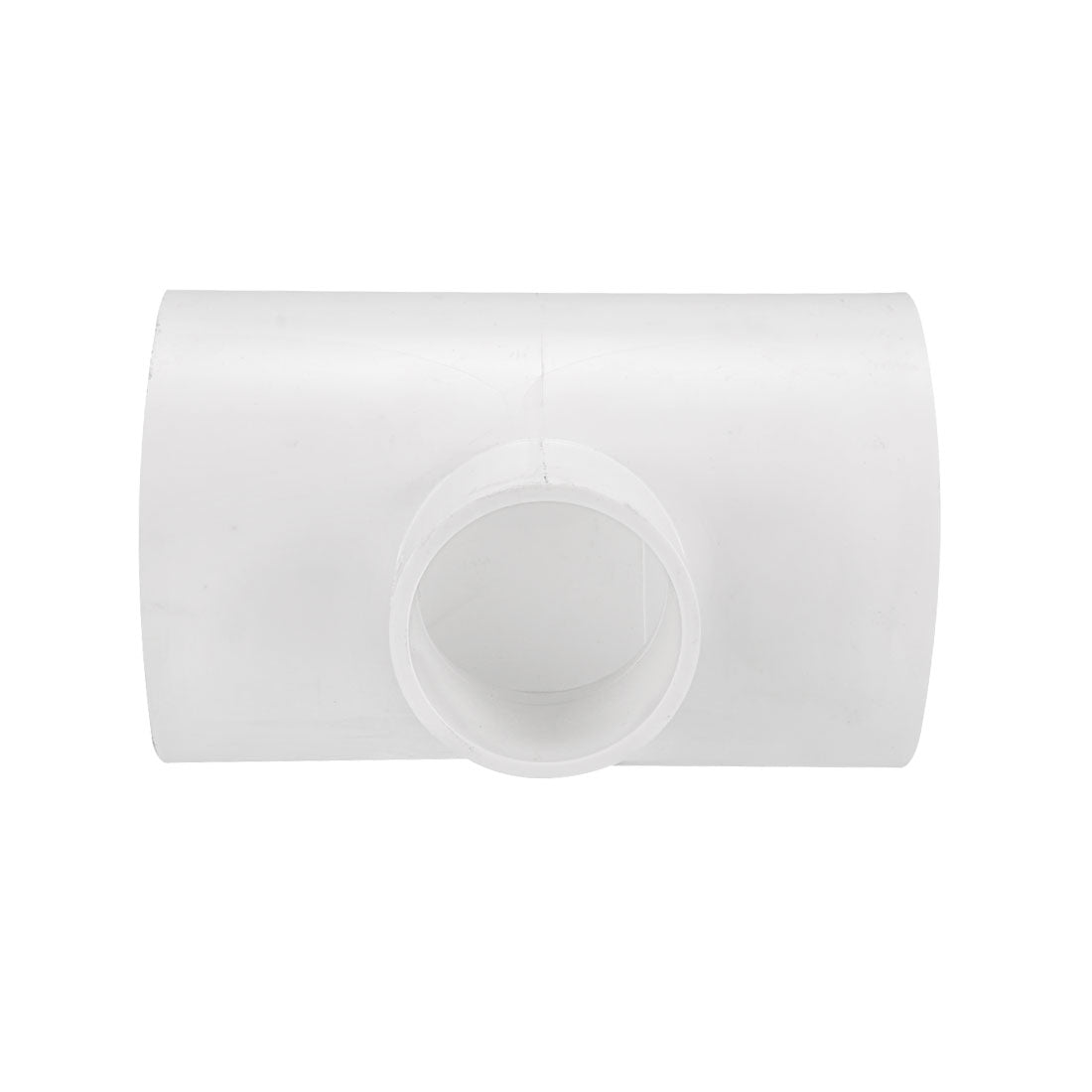 uxcell Uxcell 75mm x 75mmx 40mm Slip Reducing Tee PVC Pipe Fitting T-Shaped Connector