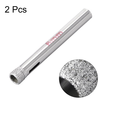 Harfington Uxcell 40mm Diamond Drill Bits Hole Saws for Glass Ceramic Porcelain Tiles 2 Pcs