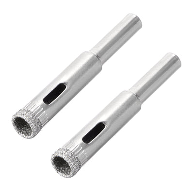 Harfington Uxcell 40mm Diamond Drill Bits Hole Saws for Glass Ceramic Porcelain Tiles 2 Pcs