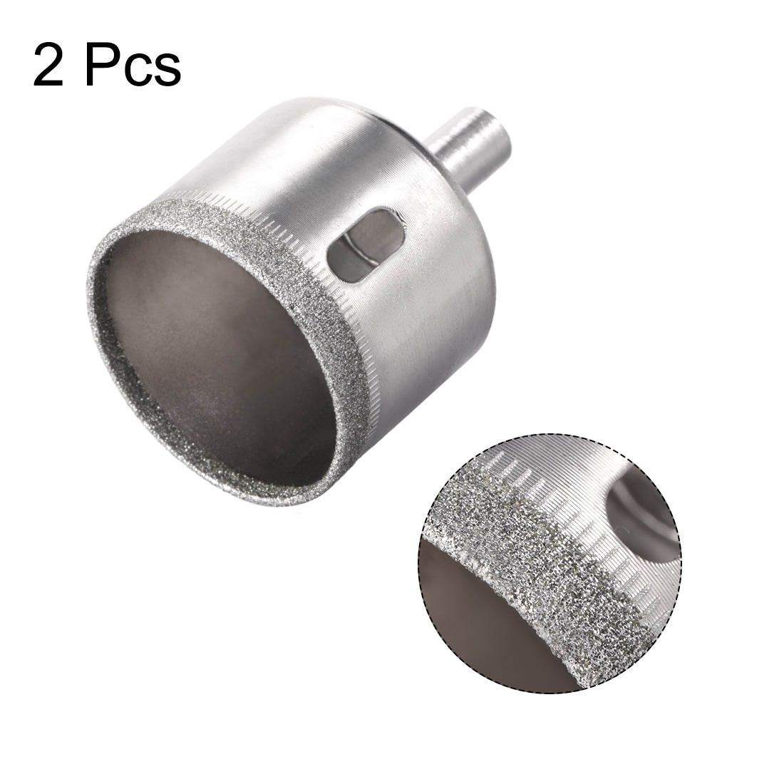 Uxcell Uxcell 40mm Diamond Drill Bits Hole Saws for Glass Ceramic Porcelain Tiles 2 Pcs