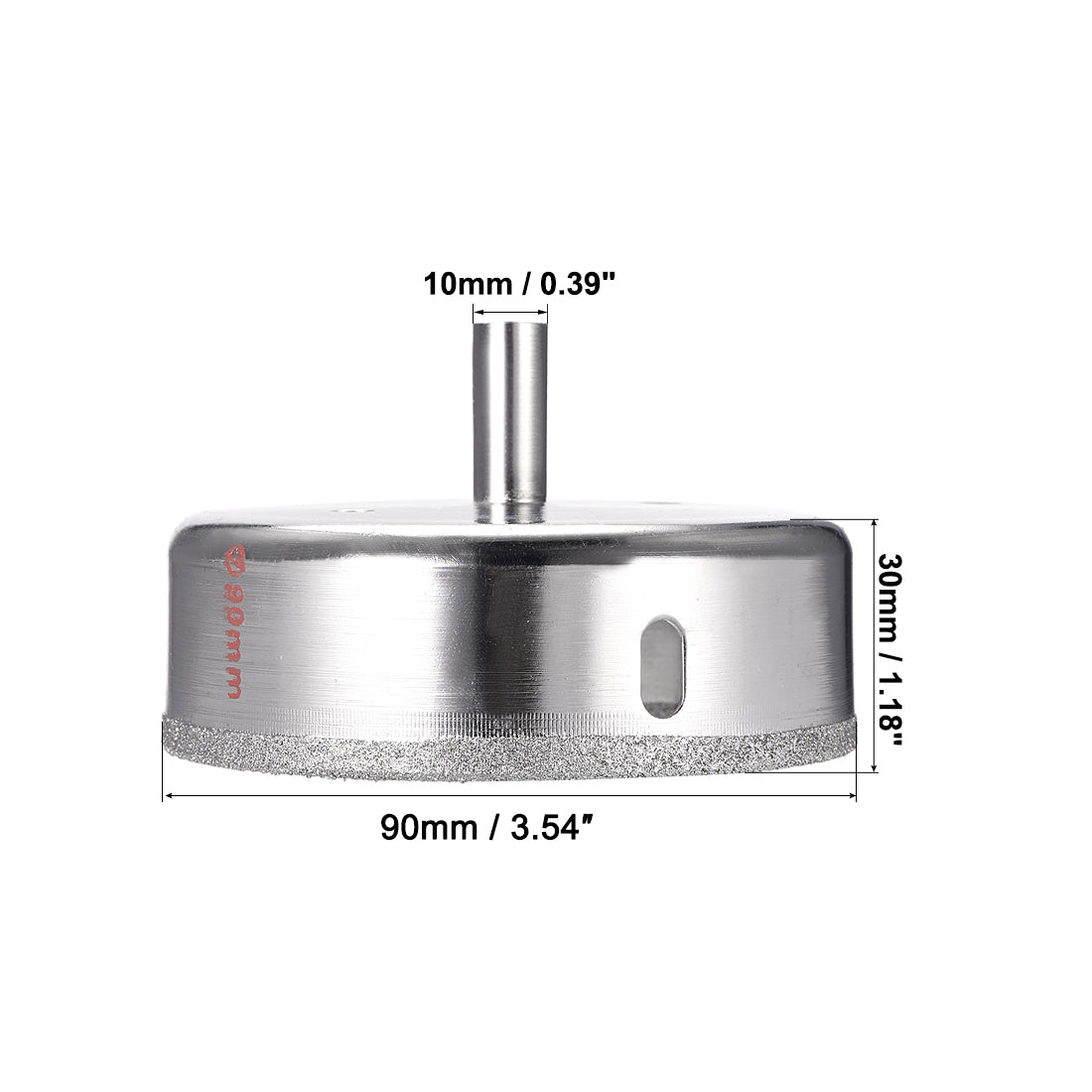 Uxcell Uxcell 55mm Diamond Drill Bits Hole Saws for Glass Ceramic Porcelain Tiles