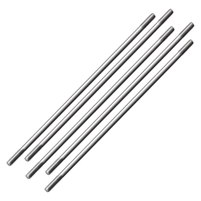 Harfington Uxcell M3x200mm Pushrod Connector Stainless Steel Rod Linkage,5pcs