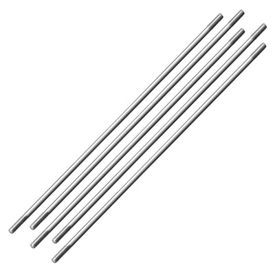 Harfington Uxcell M3x200mm Pushrod Connector Stainless Steel Rod Linkage,5pcs