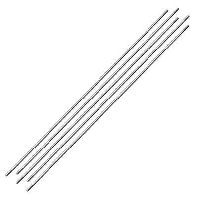 Harfington Uxcell M3x200mm Pushrod Connector Stainless Steel Rod Linkage,5pcs