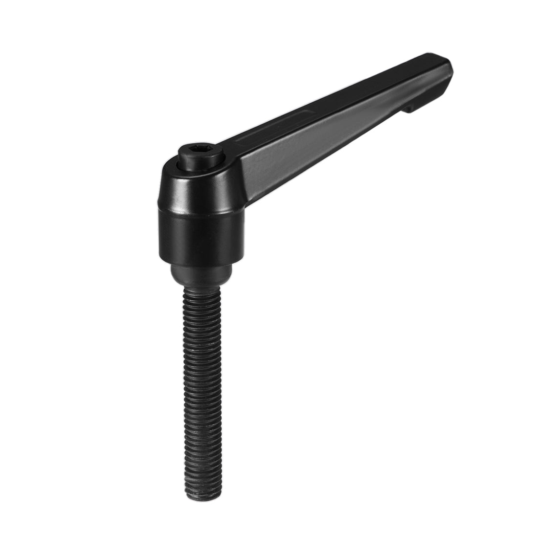 Harfington Handle Adjustable Clamping Lever Thread Push Button Ratchet Male Threaded Stud