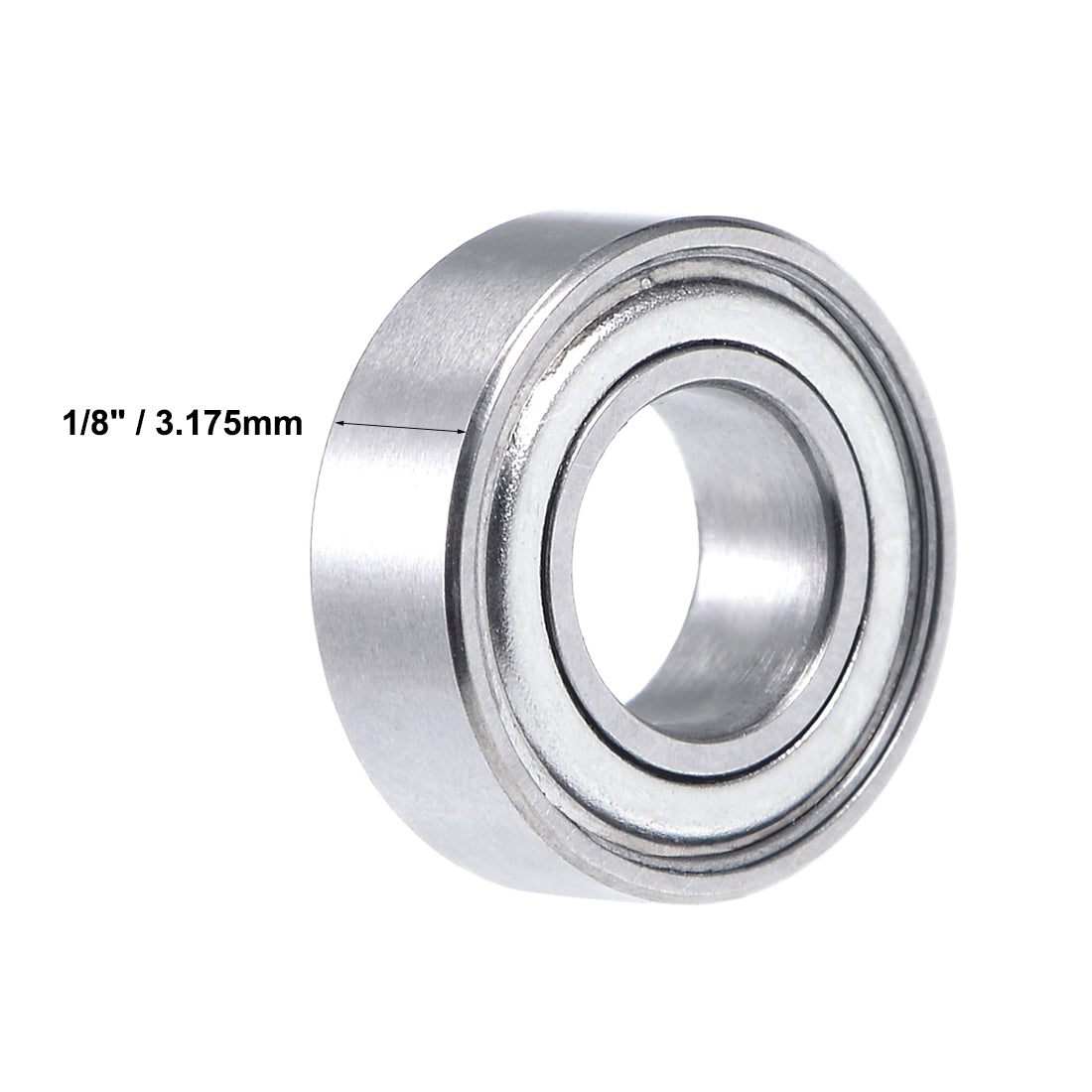 uxcell Uxcell Deep Groove Ball Bearing Double Shielded Chrome Roller Bearings