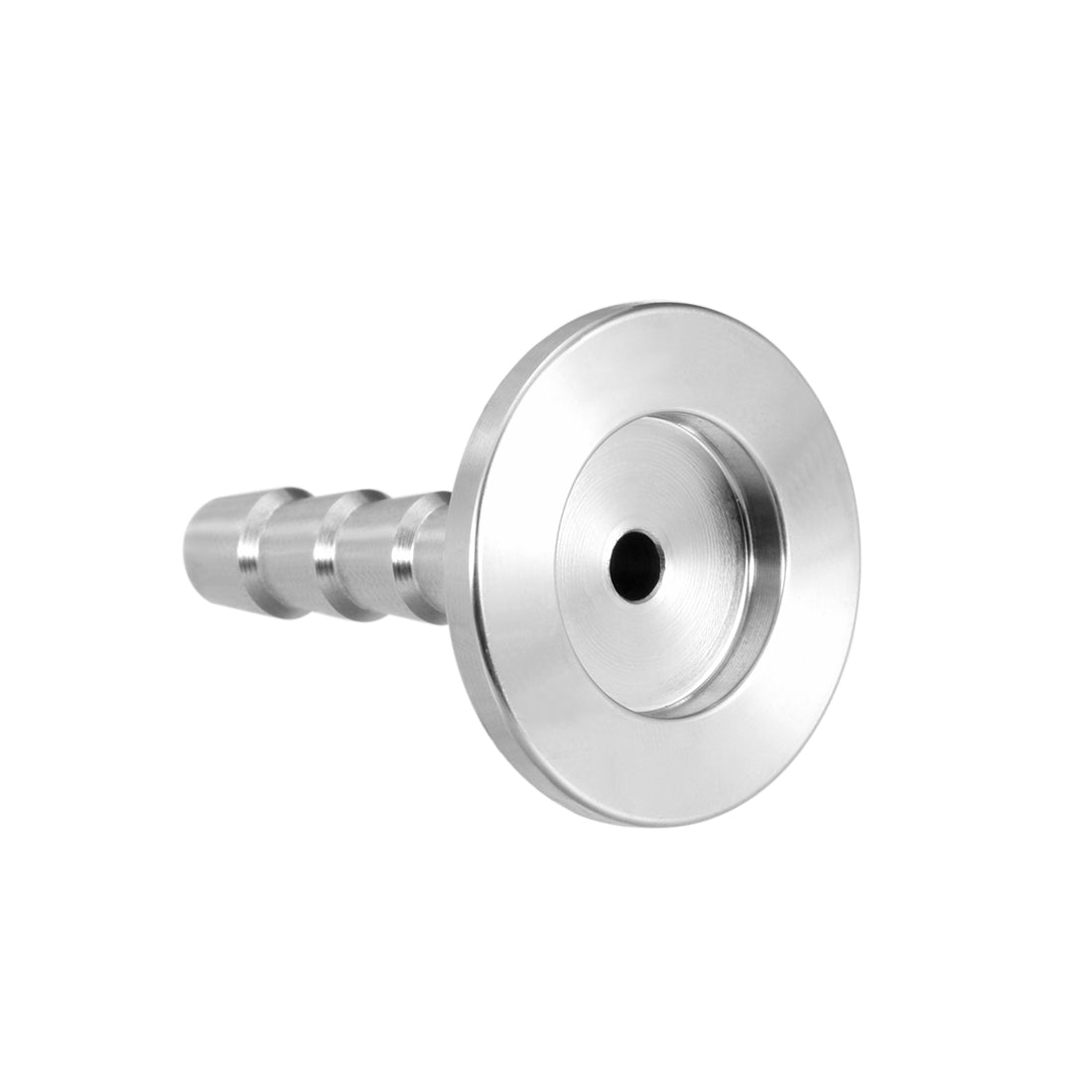 uxcell Uxcell 304 Edelstahl KF16 Flansch auf 8 mm Gummischlauch Widerhaken Adapter für Vakuum